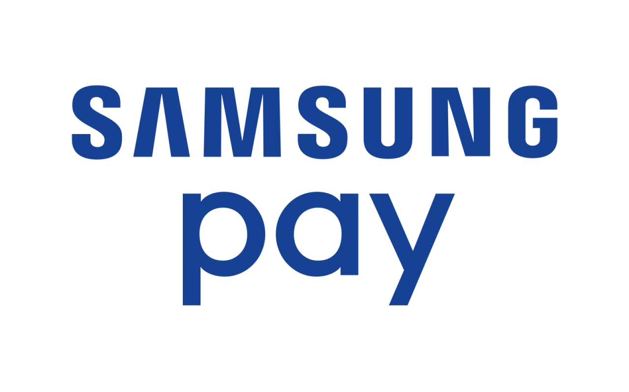 Logo da bandeira Samsung Pay